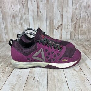 Reebok CrossFit Nano 6.0 Training Shoes Purple Kevlar‎ Athletic Sneakers 8.5